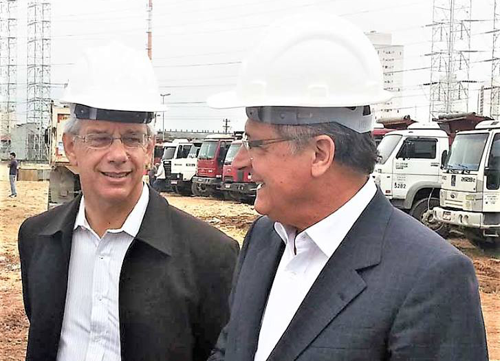 Deputado Giriboni e o governador Alckmin